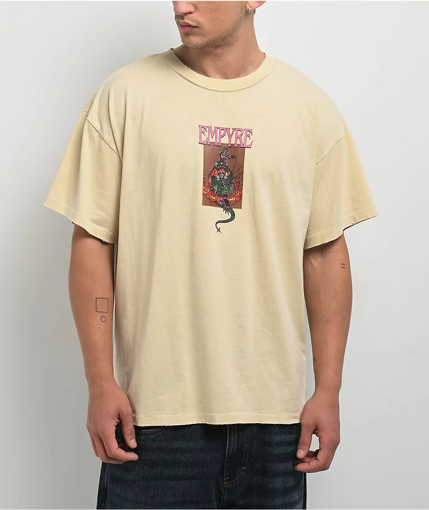 Empyre Retro Fantasy Natural T-Shirt