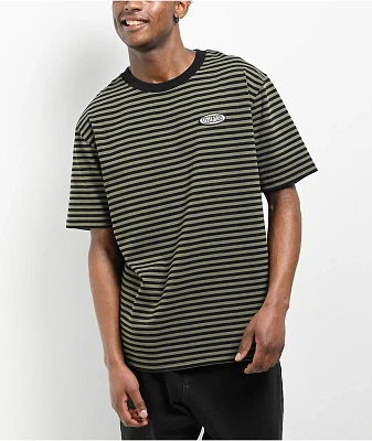 Empyre Rickie Green & Black Knit T-Shirt