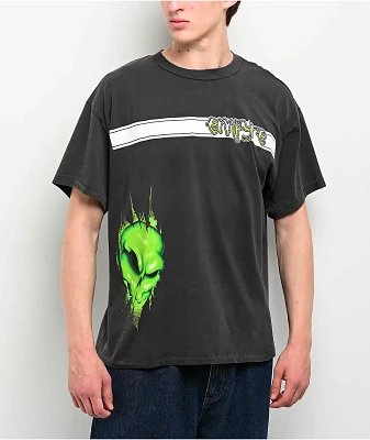 Empyre Ripped Black Wash T-Shirt