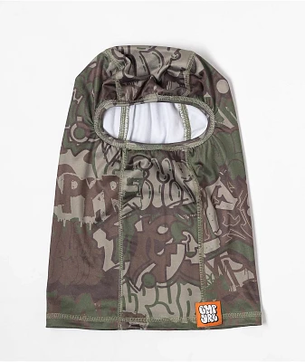 Empyre Rook Graffiti Camo Tech Balaclava