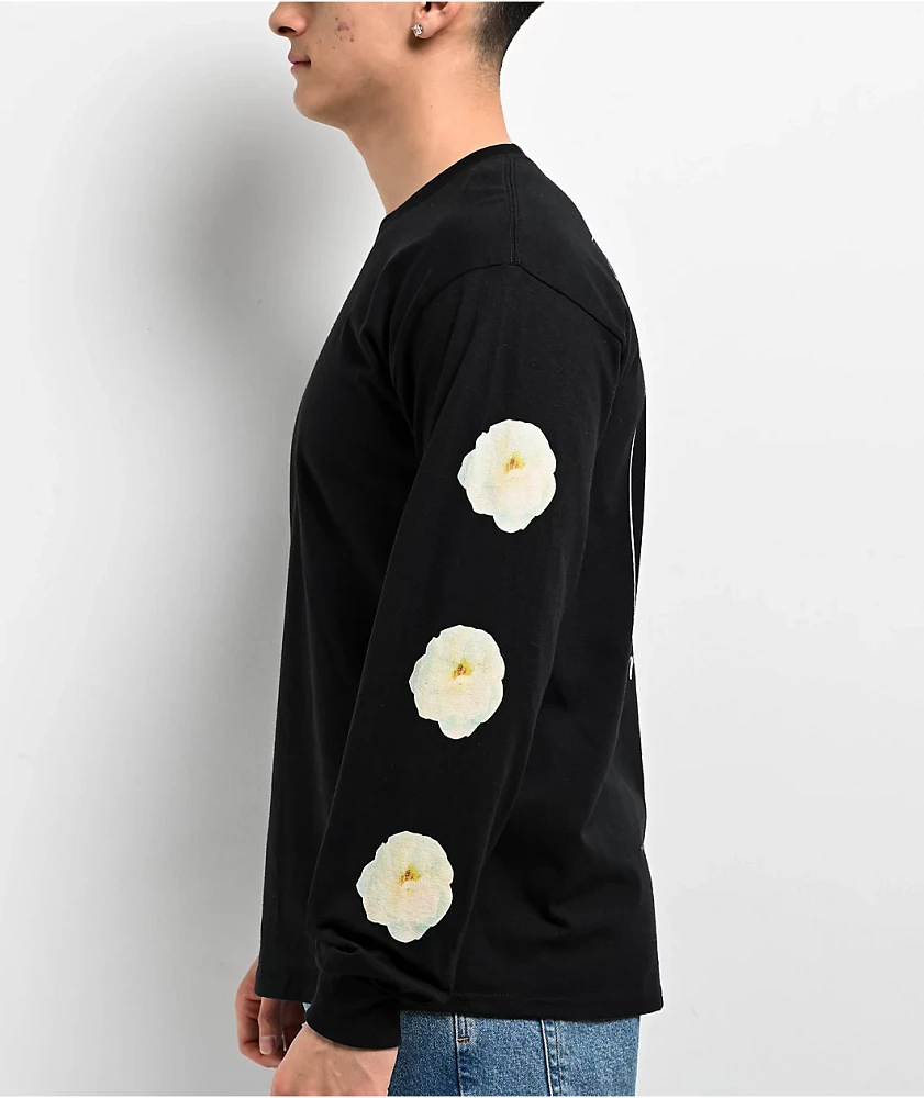 Empyre Roses Photo Black Long Sleeve T-Shirt