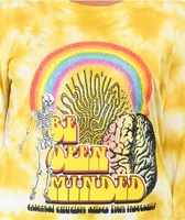 Empyre Rubino Open Minded Yellow Tie Dye Long Sleeve T-Shirt