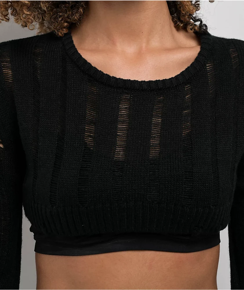 Empyre Samara Black Shrug Sweater