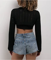 Empyre Samara Black Shrug Sweater