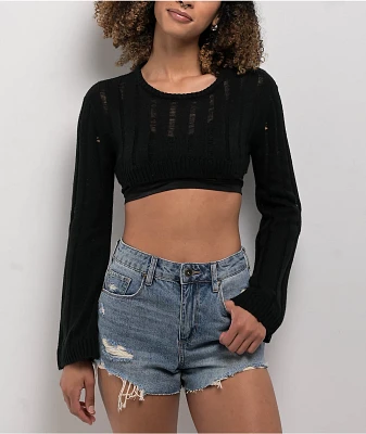 Empyre Samara Black Shrug Sweater