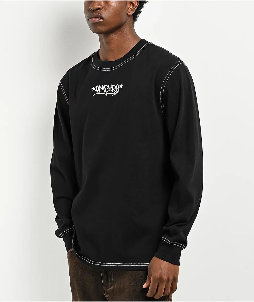 Empyre Sand Bag Black Long Sleeve T-Shirt