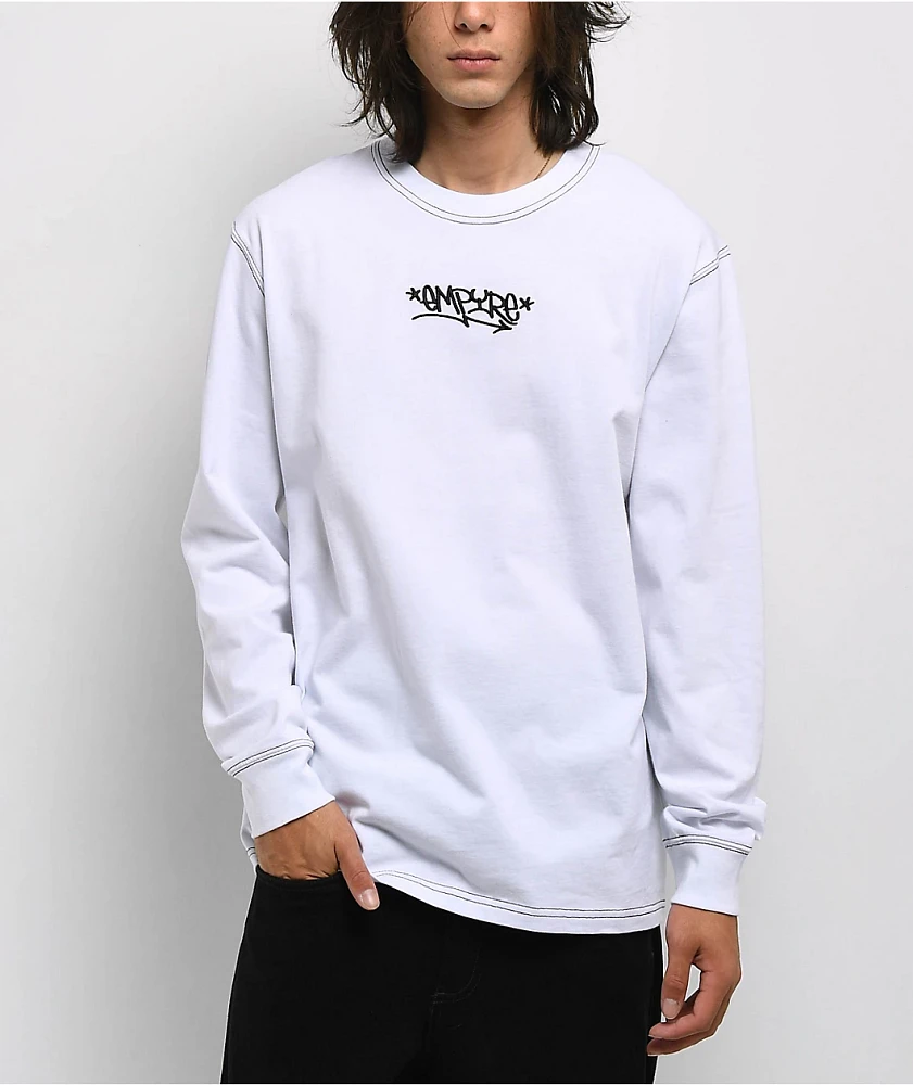 Empyre Sandbag White Long Sleeve T-Shirt