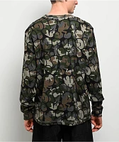 Empyre Script Green Camo Thermal Long Sleeve T-Shirt