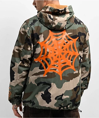 Empyre Seen It Camo Zip Windbreaker Jacket