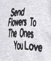Empyre Send Flowers Grey T-Shirt