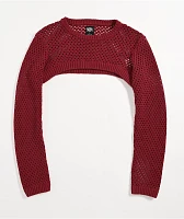 Empyre Shan Red Shrug Sweater