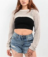 Empyre Shan Tan Shrug Sweater