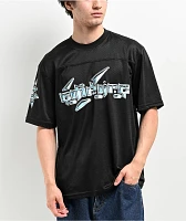 Empyre Shatter Black Mesh Football Jersey