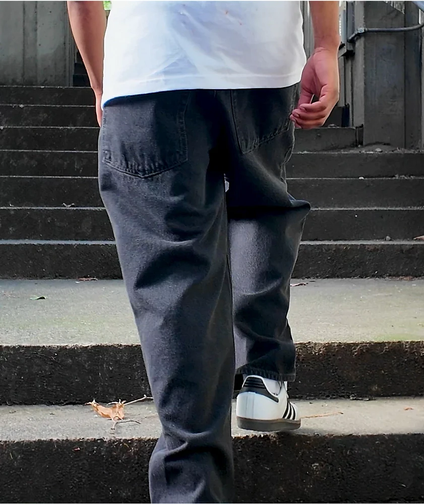 Empyre Shmutz Black Wash Loose Fit Skate Jeans