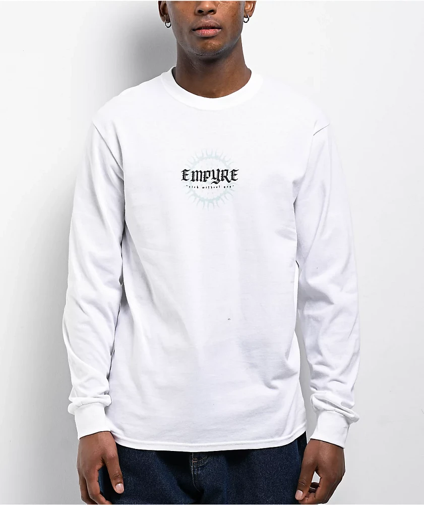 Empyre Sick Without You White Long Sleeve T-Shirt