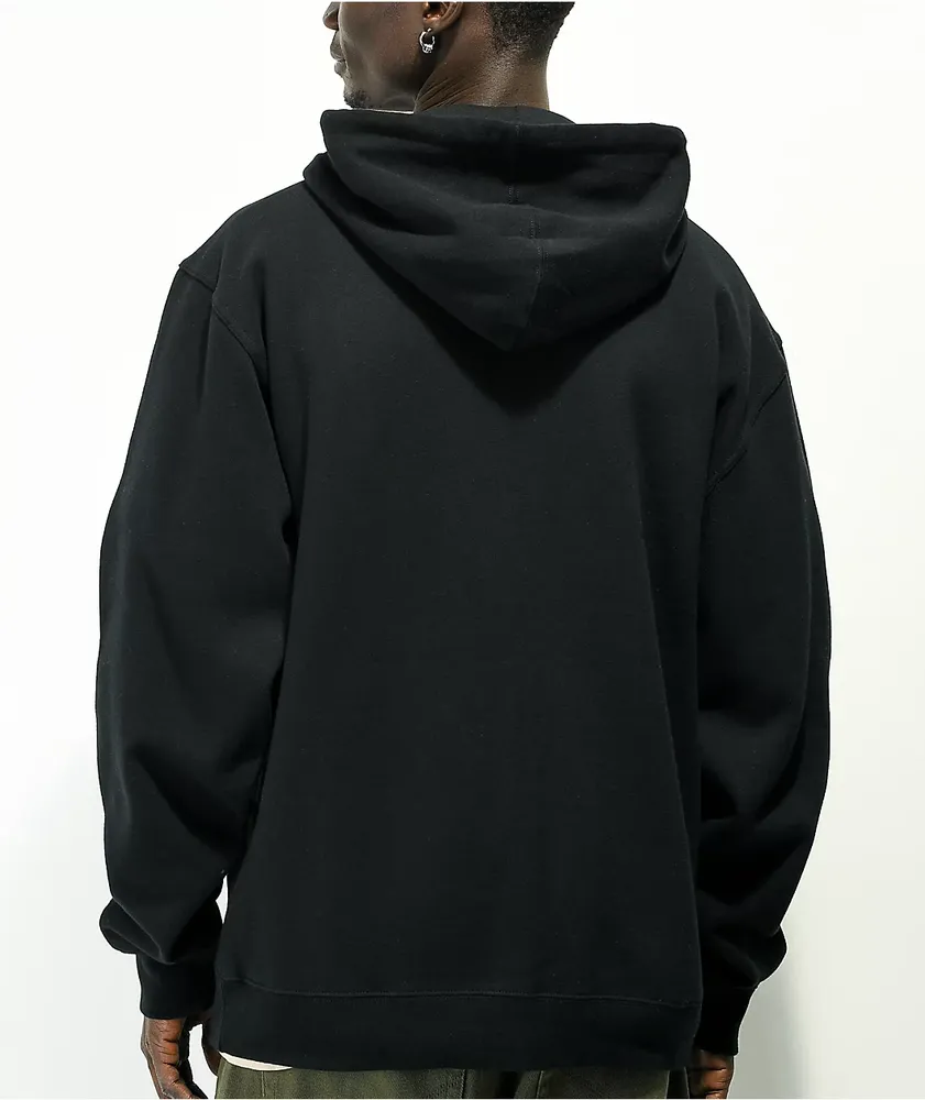 Empyre Sk8 Graffiti Logo Black Zip Hoodie