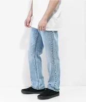 Empyre Skids Turnt Relaxed Fit Light Wash Blue Jeans