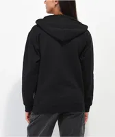 Empyre Skull Rhinestone Black Zip Hoodie