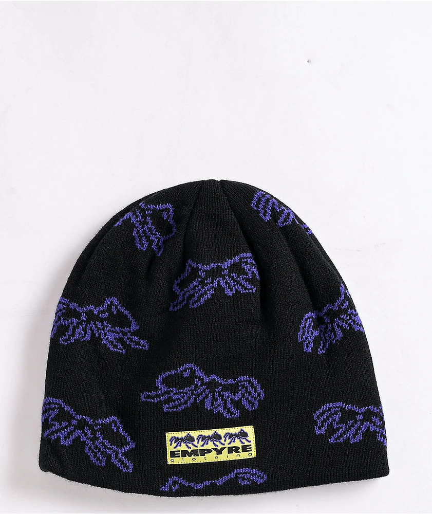 Empyre Skully Picnic Ruiner Black Beanie