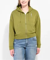 Empyre Smile Green Zip Hoodie