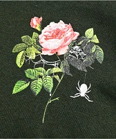 Empyre Spider Rose Green Long Sleeve T-Shirt