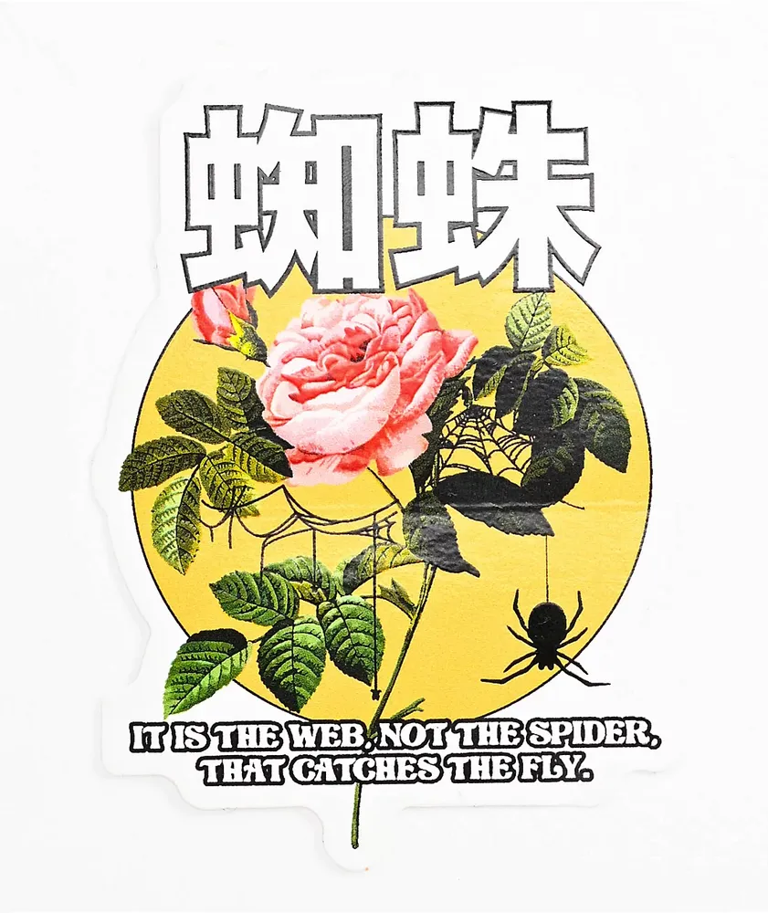 Empyre Spider Rose Sticker