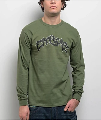 Empyre Spike Green Long Sleeve T-Shirt