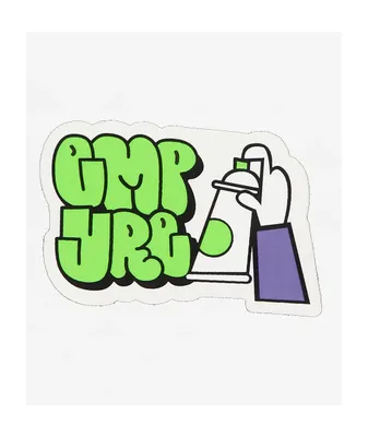 Empyre Spray Green Sticker