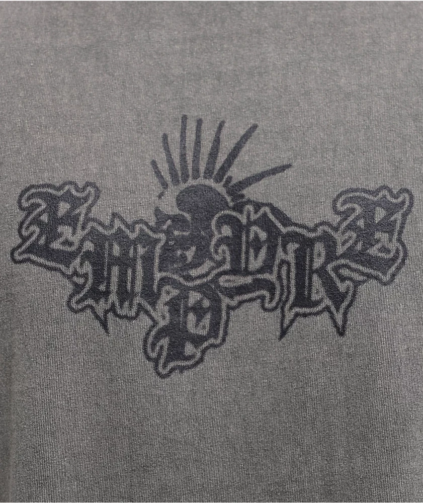 Empyre Spray Punk Grey Wash T-Shirt