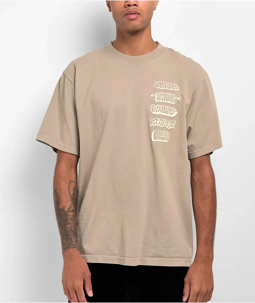 Empyre Stacked Logo Natural T-Shirt