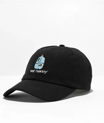 Empyre Stay Thirsty Black Strapback Hat