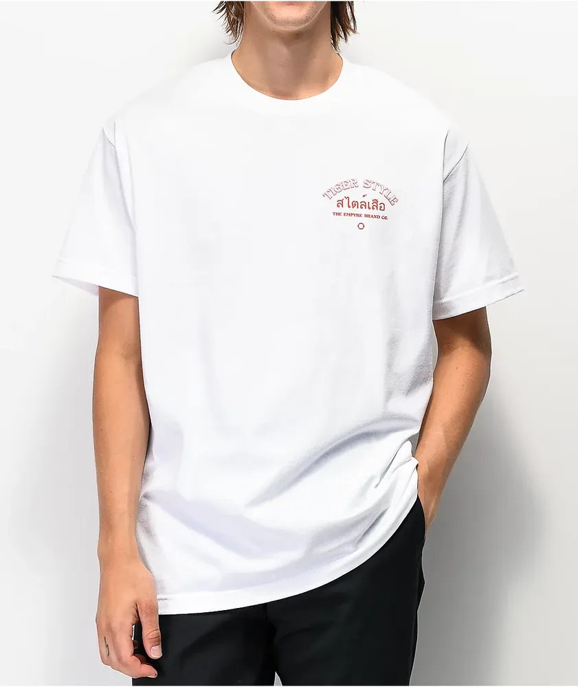 Empyre Style Of The Tiger White T-Shirt