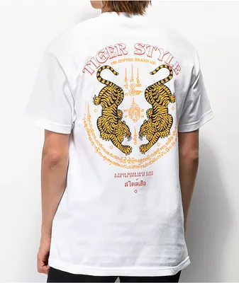 Empyre Style Of The Tiger White T-Shirt