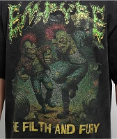 Empyre Swamp Mosh Black Wash T-Shirt