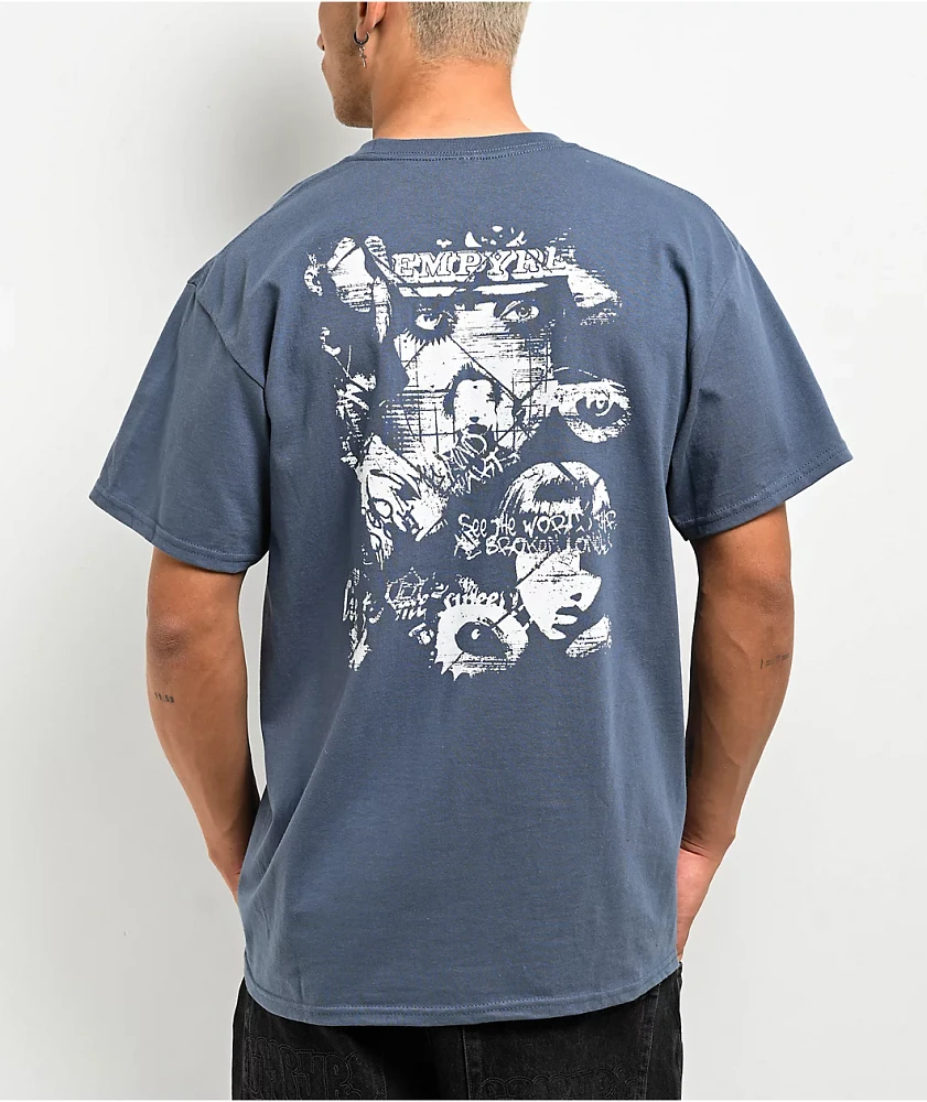 Empyre Sweet Grunge Blue T-Shirt