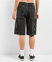 Empyre Sydney Bold Black Wash Cargo Shorts