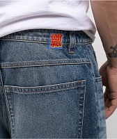Empyre Tank Blue Wash Ultra Wide Skate Jeans