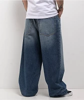 Empyre Tank Blue Wash Ultra Wide Skate Jeans