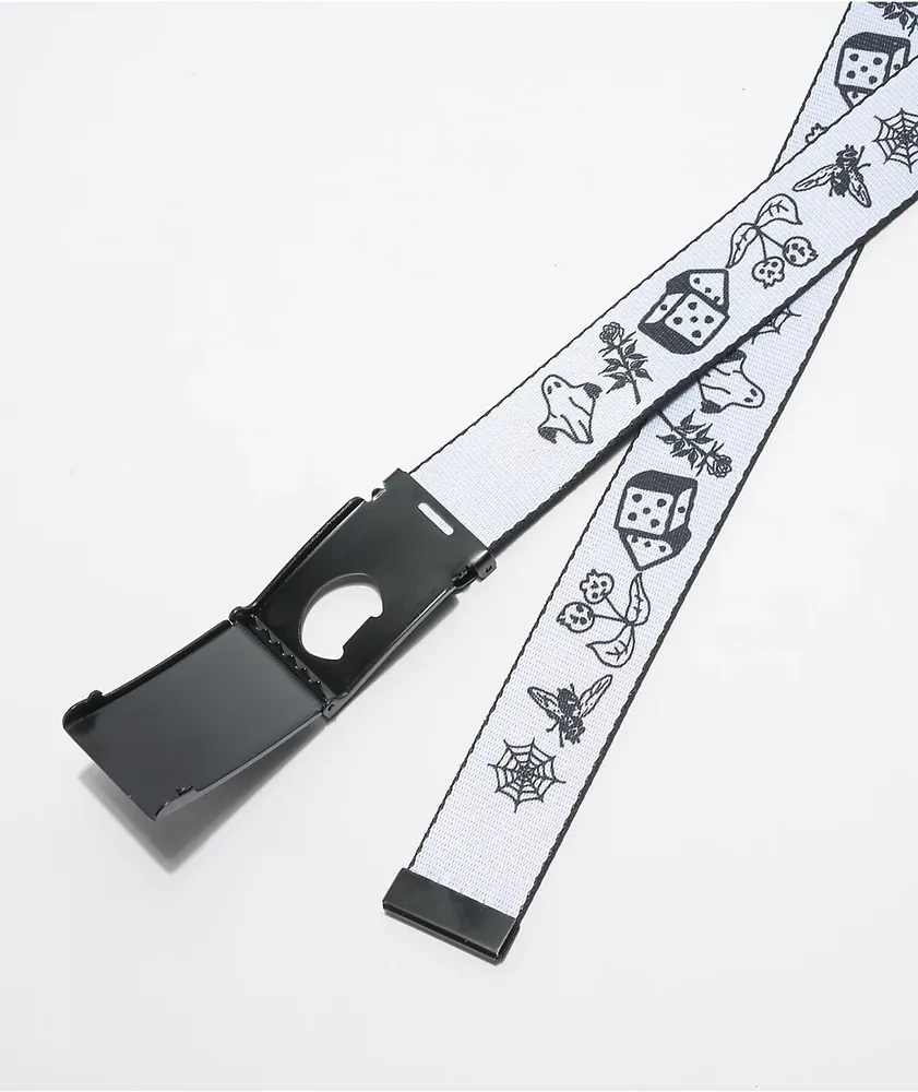 Empyre Tattoo White Web Belt