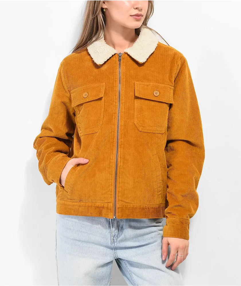 Empyre Tatum Brown Corduroy Jacket