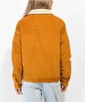 Empyre Tatum Brown Corduroy Jacket