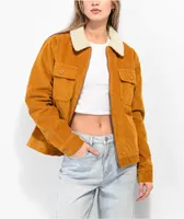 Empyre Tatum Brown Corduroy Jacket