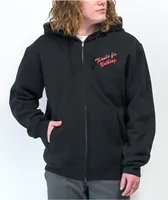 Empyre Thanks For Nothing Black Zip Hoodie