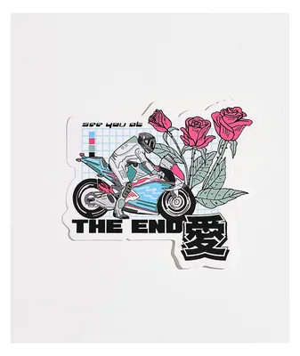 Empyre The End Moto Sticker