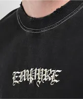 Empyre Throne Distressed Black T-Shirt