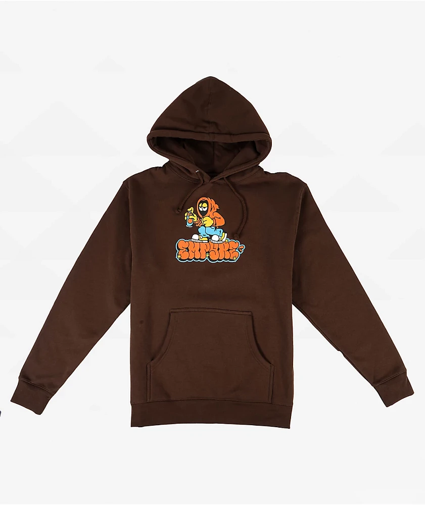 Empyre Throwne Brown Hoodie