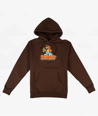 Empyre Throwne Brown Hoodie