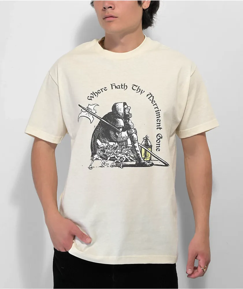 Empyre Thy Merriment Sand T-Shirt