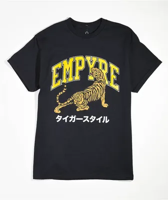 Empyre Tiger Style Black T-Shirt