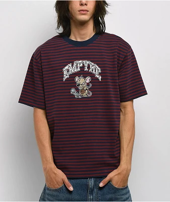 Empyre Tiny Tim Maroon Stripe T-Shirt